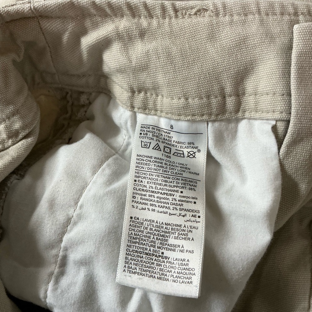 OLD NAVY Tan Pants with wide leg - Picture 7 of 11